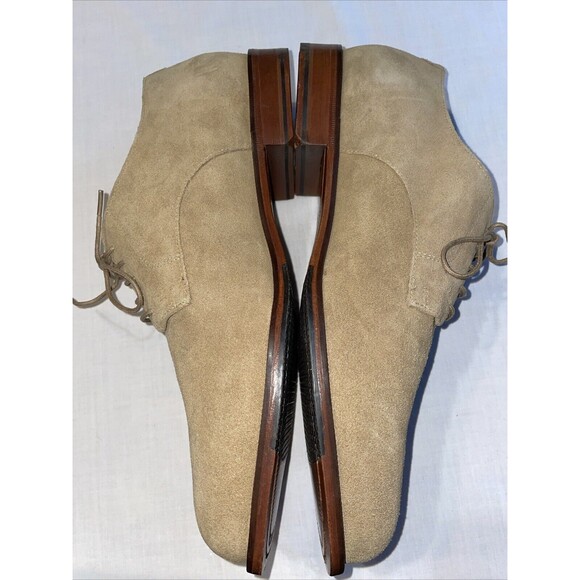 Cole Haan Men’s Dress Shoes Size 13 W Tan Suede Leather Party Business Formal